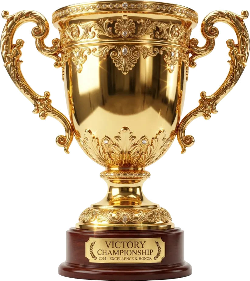 Floating Crystal Trophy